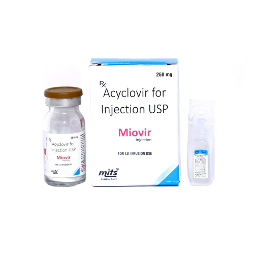 Acyclovir Injection, 250 mg vial